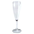Copa champagne 17 cl, en policarbonato irrompible y transparente